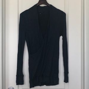 Banana Republic - Heathered navy top